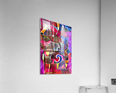 The Chakra Cubism Spiritual Elephant  Acrylic Print