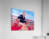 1981 Georgia Football Vince Dooley Art Acrylic Print