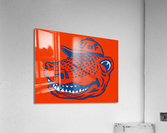 Vintage Florida Gator U of F Hat Print Acrylic Print