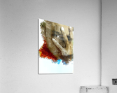 Hand  Face Acrylic Print