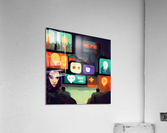 Streamer Thriving Acrylic Print