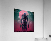 Trippy Robot Acrylic Print