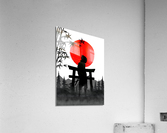 Sasuke Japanese Portrait Acrylic Print