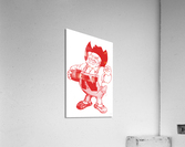 1979 Herbie Husker Nebraska Cornhusker Art by Dirk West Acrylic Print