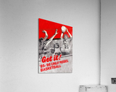1985 UNLV Rebel Basketball Art Acrylic Print