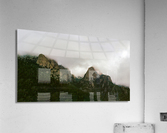 Misty Mountains in ABQ Acrylic Print