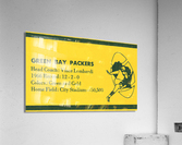 1966 Green Bay Packers Wall Art Acrylic Print