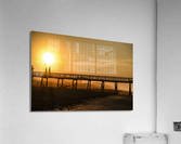 Sunrise Pier Atlantic Beach Acrylic Print