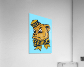 Vintage UCLA Bruins Sailor Mascot Cartoon Logo Art Acrylic Print