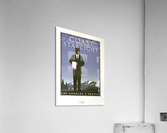 The Coast Starlight Vintage Poster  Acrylic Print