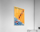 Australia Surf Club poster  Acrylic Print