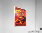 Italian poster for the New Futurist Theatre Company  Acrylic Print