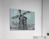 Blue Windmill Acrylic Print