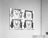 Clown Goes Pop Acrylic Print