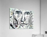 The Lady Acrylic Print