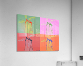Windmill Goes Pop Acrylic Print