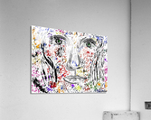 Woman in Color Acrylic Print