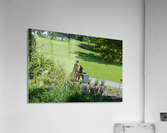 People on a bench Acrylic Print