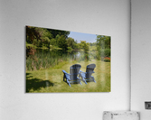 Blue Chairs Acrylic Print