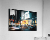 Downtown Chengdu illuminated at night Acrylic Print