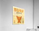 Surf Retro poster Acrylic Print