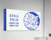 1971 Kentucky Wildcats Stoll Field Ticket Art Acrylic Print