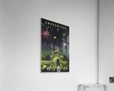 Wonderful Copenhagen vintage travel poster  Acrylic Print