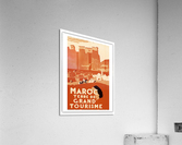 Morocco vintage travel poster  Acrylic Print