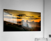 Nature Photography - Smokey Sunset - Wentzville MO Acrylic Print