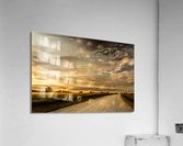Nature Photography - Sunset Road - Quail Ridge Park MO Acrylic Print