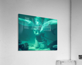 Found and Restored - Hello Friends  - Kodachrome Acrylic Print