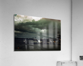 Found and Restored - PBM Mariner in the French Riviera - Kodachrome Acrylic Print