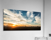 Artwork - Dusty Sunset - Busch Wildlife MO Acrylic Print