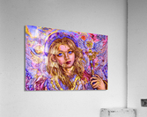 Yumi Sugai.Healing Archangel Raphael. Acrylic Print