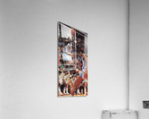 1983 Michael Jordan North Carolina Jump Shot Acrylic Print
