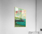 Kinsale Wild Atlantic Way vintage travel poster  Acrylic Print