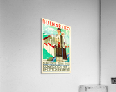 Bulgaria travel poster  Acrylic Print