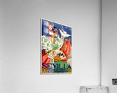 Sevilla vintage travel poster  Acrylic Print