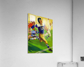 1938 Lon Keller Remix Football Art  Acrylic Print