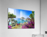 Ischia and Bougainvillea  Acrylic Print