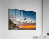 Scenic coastal sunset on island of Elba Tuscany Acrylic Print