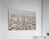 cracked clay soil  Acrylic Print