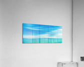 Sea Sunset V - Panoramic Acrylic Print