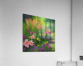 Flower garden Painting Acrylic Print