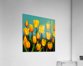 Flower garden Painting Acrylic Print