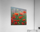 Flower garden Painting Acrylic Print