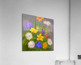 Flower garden Painting Acrylic Print