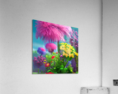 Flower garden Painting Acrylic Print