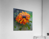 Flower garden Painting Acrylic Print