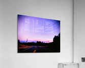 An Open Sky Where the Moon Dots the i Acrylic Print